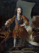 Circle of Pierre Gobert, Portrait of King Louis XV
